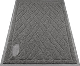 Pawkin Cat Litter Mat with Litter Lock mesh traps litter from paws.