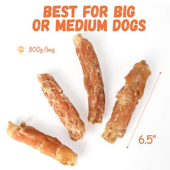 Pawmate dog treats durable chew action captured during play