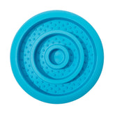 Pawnana slow feeder lick mat with loading action for controlled feeding.
