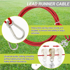 PAWNISAW turnbuckle and stoppers keep the line secure and tensioned.