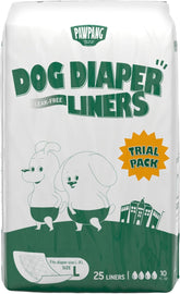 PAWPANG disposable diaper liners pack for quick trial and on-the-go protection