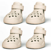 PawPosh dog shoes non-slip outsole for secure footing on wet surfaces.