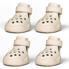 PawPosh dog shoes non-slip outsole for secure footing on wet surfaces.