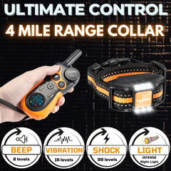 PAWPRO 4-mile range collar helps distant recall during outdoor adventures