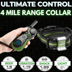 PAWPRO remote with dual channels for two dogs