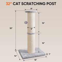 PAWSCRAT base provides stability during vigorous scratching.