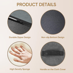 PAWSCRAT removable washable cover makes cleaning quick after outdoor adventures.