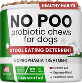 Pawsential No Poo packaging showcases USA-made quality and vet-trusted formulation.