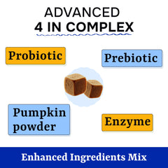 Pawsential USA-made label on probiotic chews signaling quality and trusted formulation