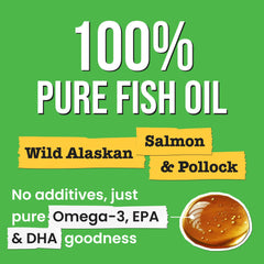 Pawsential wild Alaskan salmon oil pump for easy daily dosing.