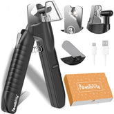 Pawsibility LED light nail clippers illuminate the nail bed for precise trimming.