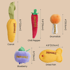 Pawsible catnip chili pepper toy durable chew for energetic play sessions