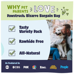 Pawstruck Bizarre Bargain Bag bones with engaging crunch