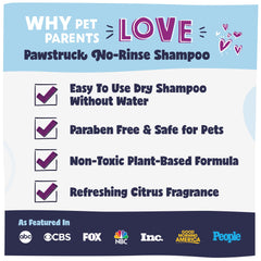 Pawstruck coat refresh on dogs and other pets