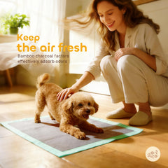 Pawtasy leak-proof barrier and reinforced edges protect floors