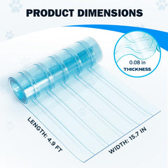 Pawtenda PVC durability image highlights scratch resistance and long-lasting use