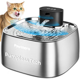 Pawtners pumpless design keeps water separate from electricity for safer drinking.