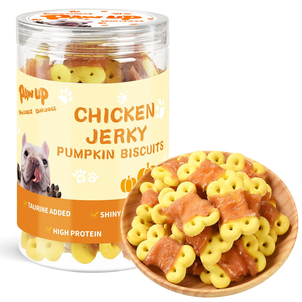 PAWUP packaging shows transparent ingredients for safe feeding.