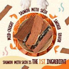 PAWUP Fish Skin Nutrition Treats, supports healthier skin and coat