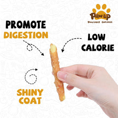 PAWUP Shinier coat image suggesting coat benefits from ingredients