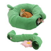 PAWZ Road cactus cat tunnel exterior for playful indoor cats.