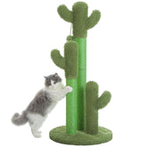 PAWZ Road cactus post with three poles for scratching and climbing.