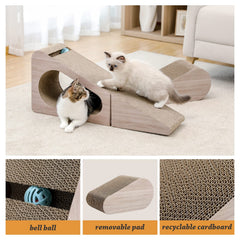 PAWZ Road cardboard scratcher material from recycled and safe glue