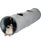 PAWZ Road cat tunnel 51in extended view for spacious play and exploration.