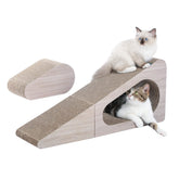 PAWZ Road triangle scratcher with large surface for multi-cat play