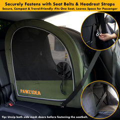 PAWZIDEA removable cushion keeps dogs comfortable