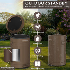 PAWZIDEA step-on pedal enables hands-free waste disposal