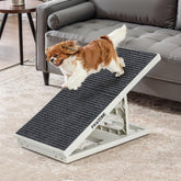 Pawzone dog ramp bed folding design for compact storage and quick setup