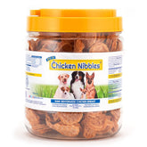 PCI Chicken Nibbles pack-front view shows protein-rich dog treats