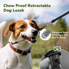 Pecute braking system delivers smooth, reliable control for safe canine exploration.