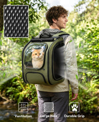 Pecute front pocket holds essentials for quick access on outings.