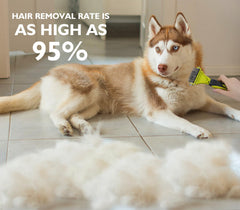Pecute 12-teeth side targets stubborn mats for detangling