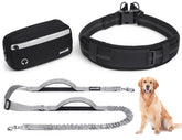Pecute hands-free dog leash waist belt for safe, hands-free walks.