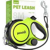 Pecute retractable dog leash 26ft for extended reach and confident control.