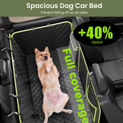Pecute reinforced straps anchor to front headrests for added stability.