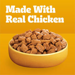 Pedigree Choice Cuts In Gravy shows soft, easy-to-chew texture for dogs.