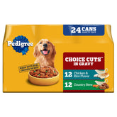 Pedigree Country Stew front can; rich gravy for a satisfying daily meal