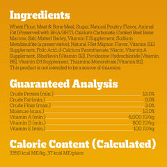 Pedigree MarroBone vitamin-enriched dog treats for daily snacking.