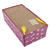 PEEKAB cat-scratcher-wide-outer-frame keeps floors tidy and supports daily use.