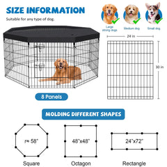 Peekaboo dog pen bottom pad offers soft comfort for pets