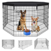 Peekaboo Pet Playpen foldable eight-panel setup for flexible indoor or outdoor layouts