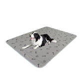 Peepeego 2Pack pee pads laid flat for training and floor protection