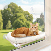 PEFUNY Fluffy Cat Window Bed cushion for plush, sunlit lounging