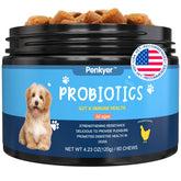 Penkyer dog probiotics 6B CFU bottle promotes gut health and digestion