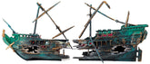 Penn-Plax shipwreck ornament moving masts boosts tank motion and visual interest.