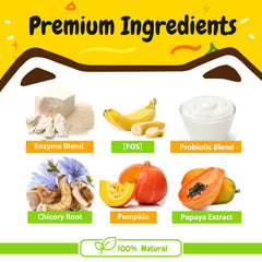 PENPEN Probiotics dogs pumpkin chicory natural digestive support scene.